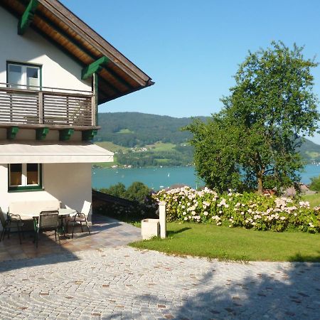 Ferienwohnung Schwarzindien Mondsee Ngoại thất bức ảnh