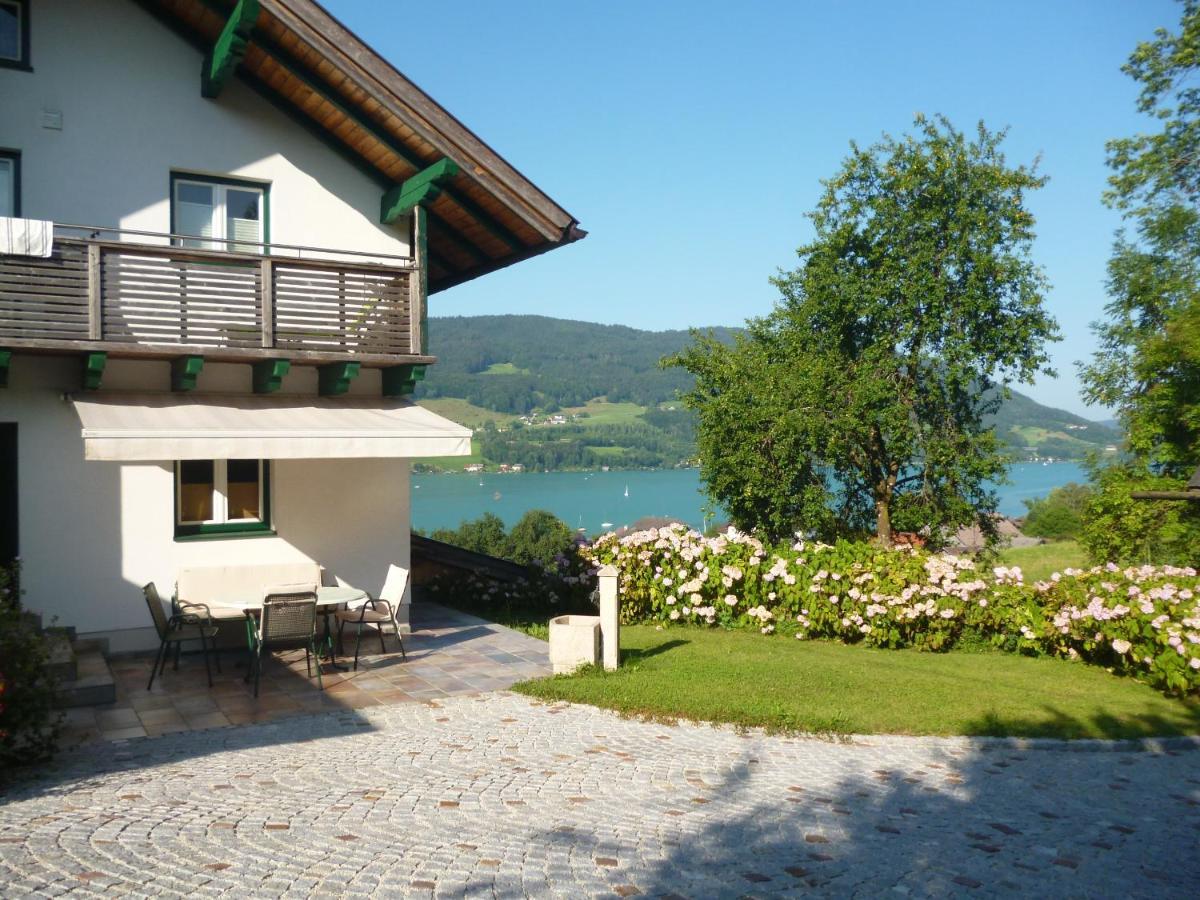 Ferienwohnung Schwarzindien Mondsee Ngoại thất bức ảnh