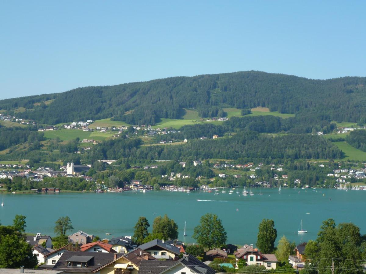 Ferienwohnung Schwarzindien Mondsee Ngoại thất bức ảnh