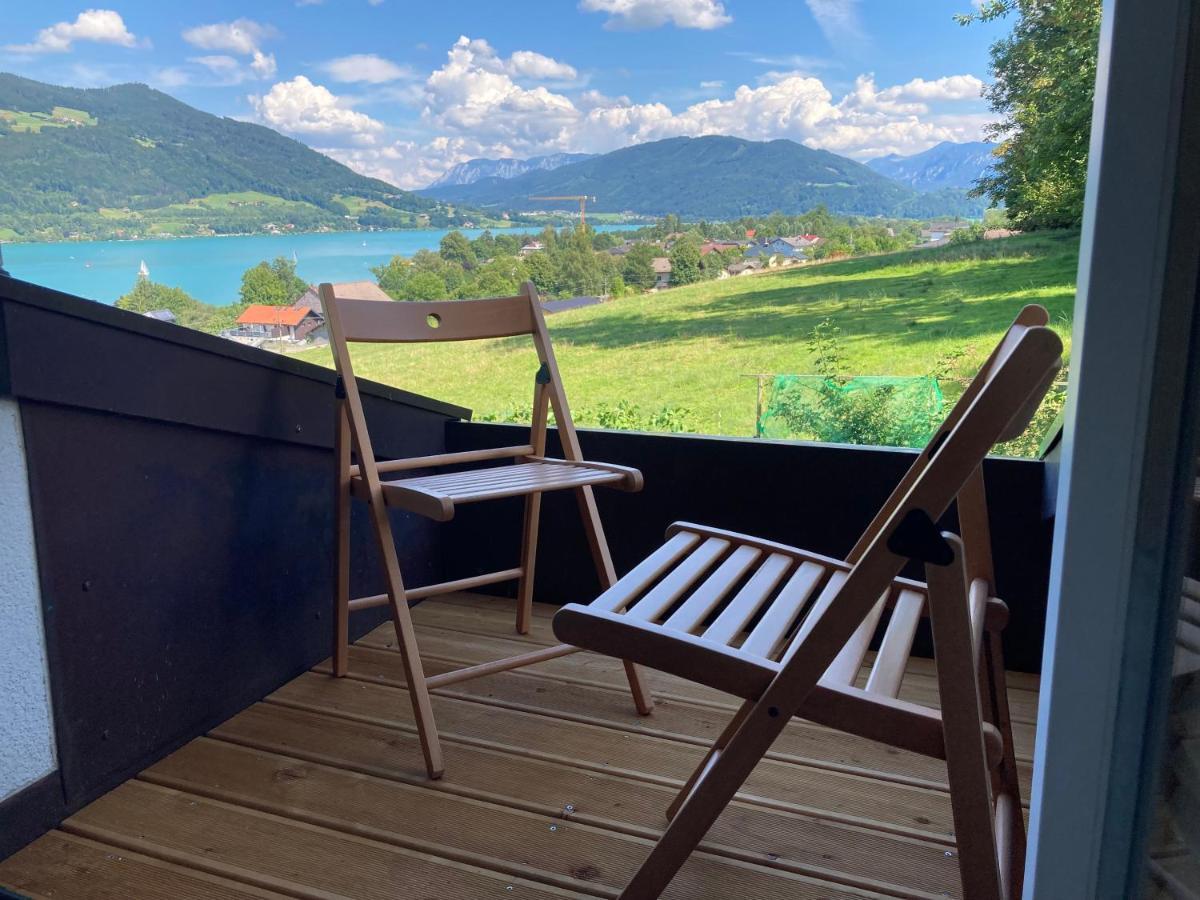 Ferienwohnung Schwarzindien Mondsee Ngoại thất bức ảnh